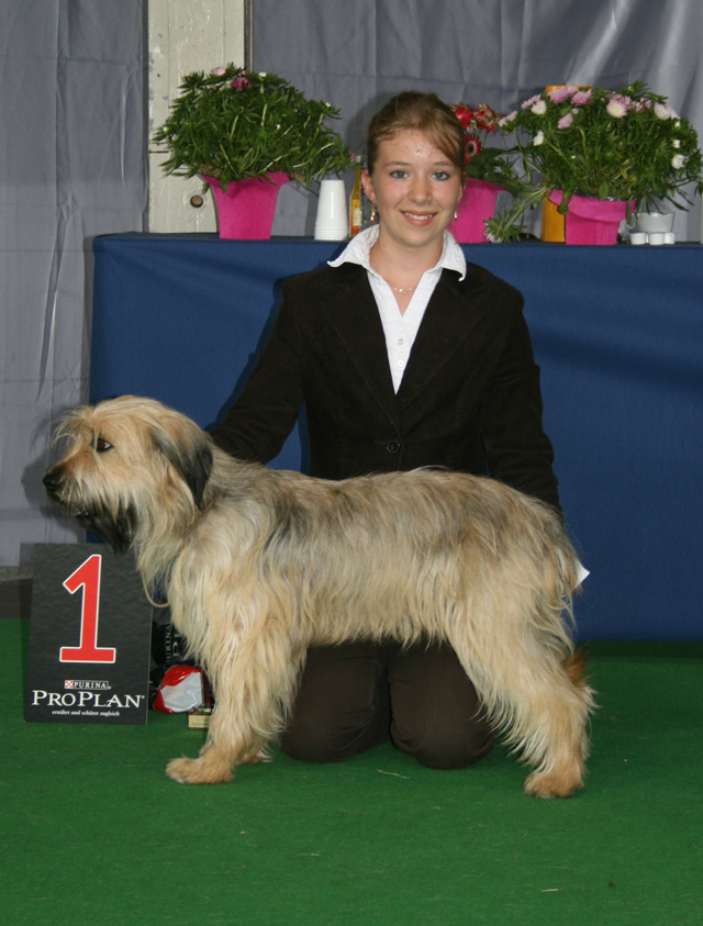 Dana auf der Ausstellung